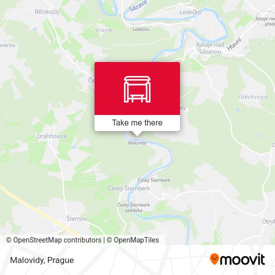 Карта Malovidy
