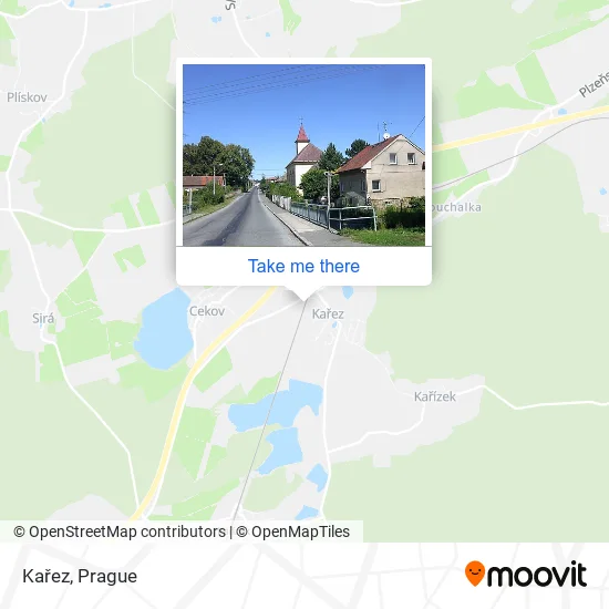 Карта Kařez