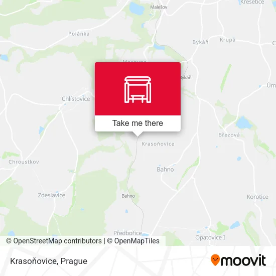 Карта Krasoňovice