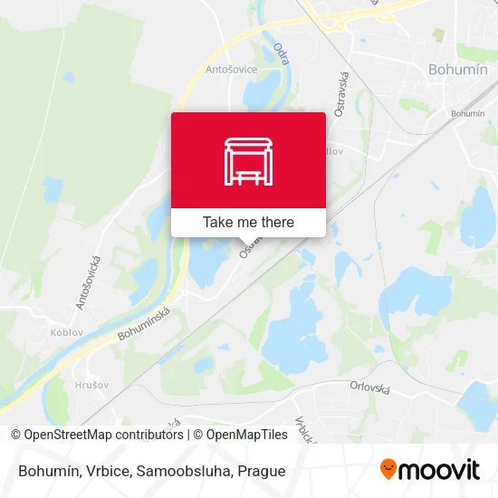 Карта Bohumín, Vrbice, Samoobsluha