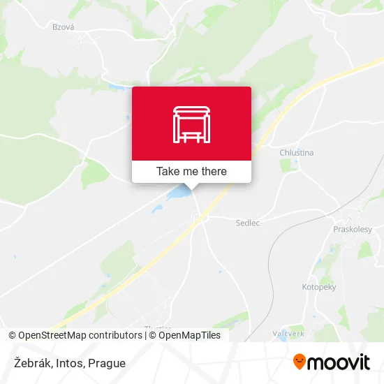 Карта Žebrák, Intos