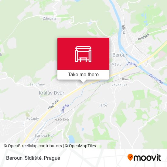 Beroun, Sídliště map