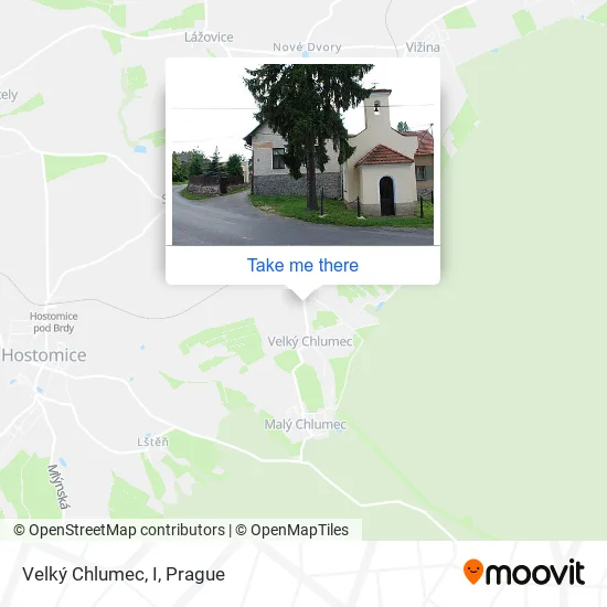 Карта Velký Chlumec, I