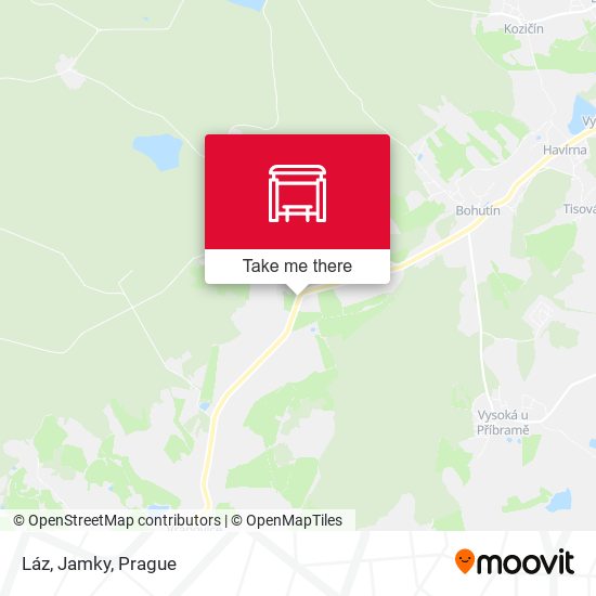 Карта Láz, Jamky