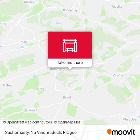 Suchomasty, Na Vinohradech map