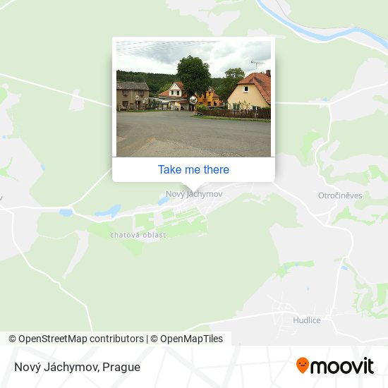 Nový Jáchymov map