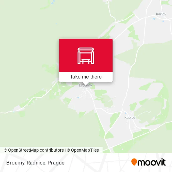 Карта Broumy, Radnice