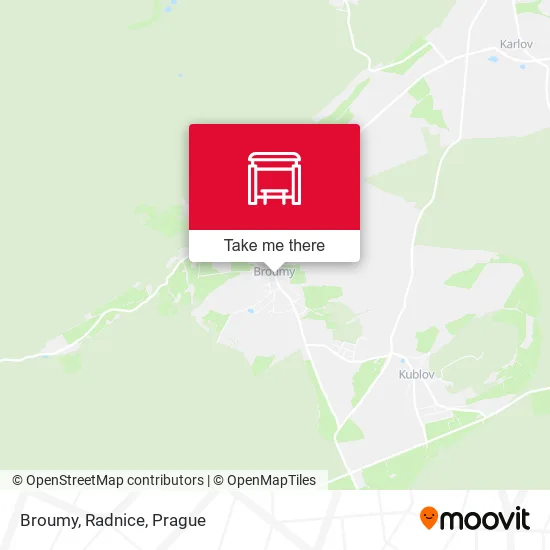 Карта Broumy, Radnice