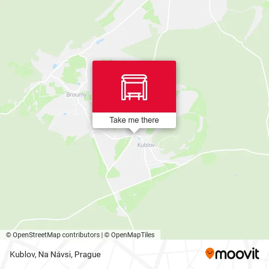 Карта Kublov, Na Návsi