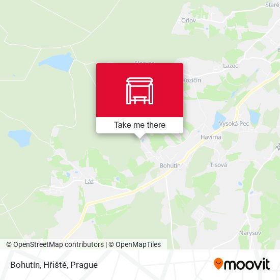 Bohutín, Hřiště map
