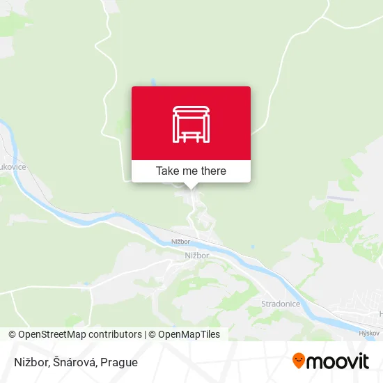Карта Nižbor, Šnárová
