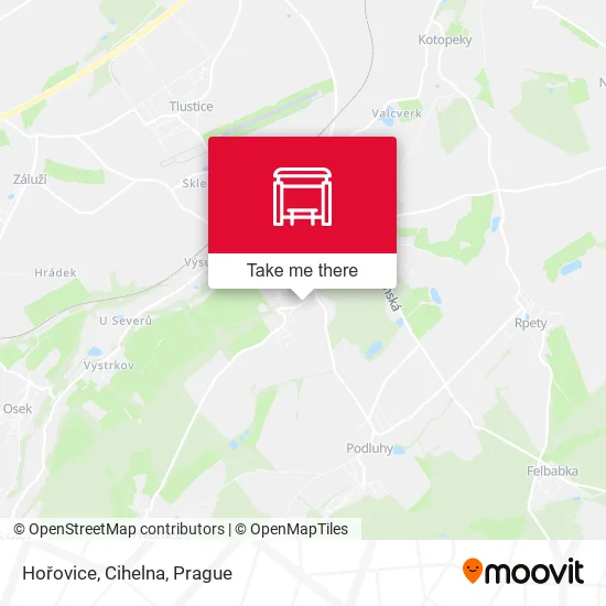 Карта Hořovice, Cihelna