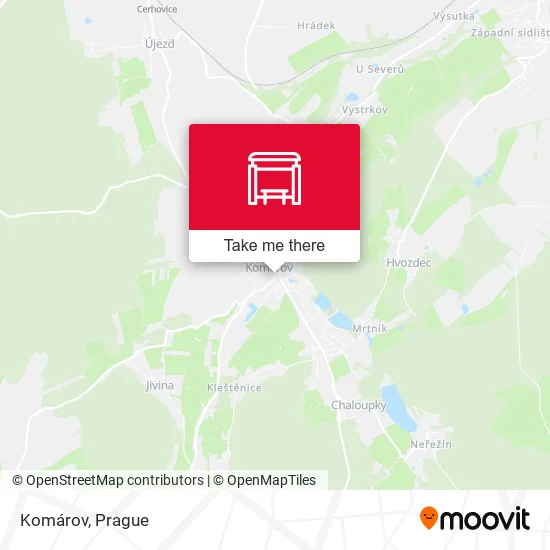 Карта Komárov