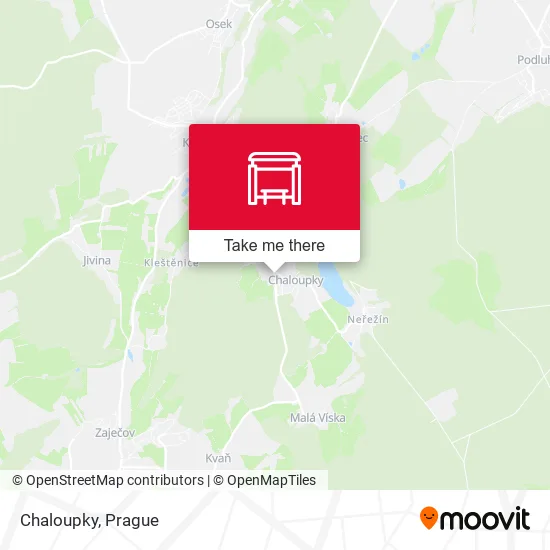 Карта Chaloupky