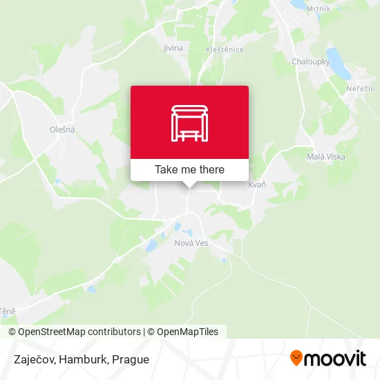 Карта Zaječov, Hamburk