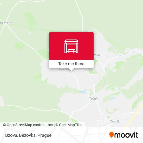 Карта Bzová, Bezovka