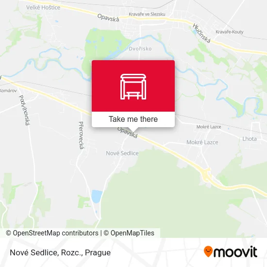 Карта Nové Sedlice, Rozc.