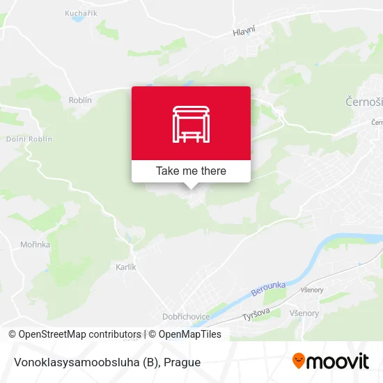 Карта Vonoklasysamoobsluha (B)