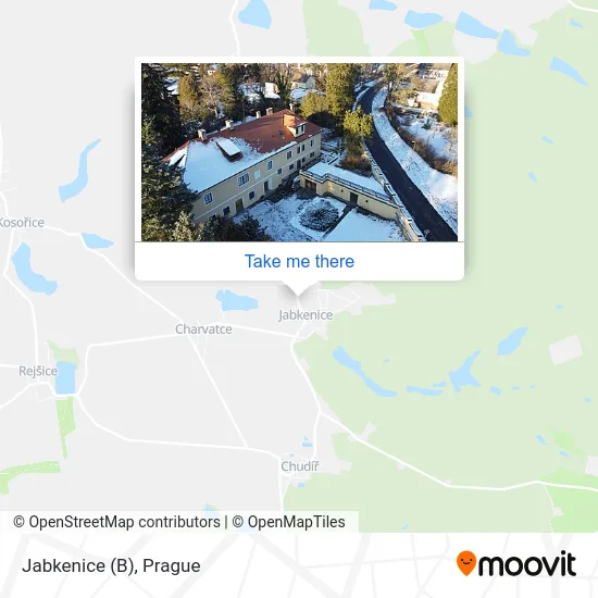 Карта Jabkenice (B)