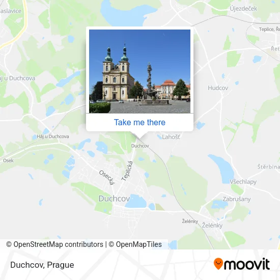Карта Duchcov