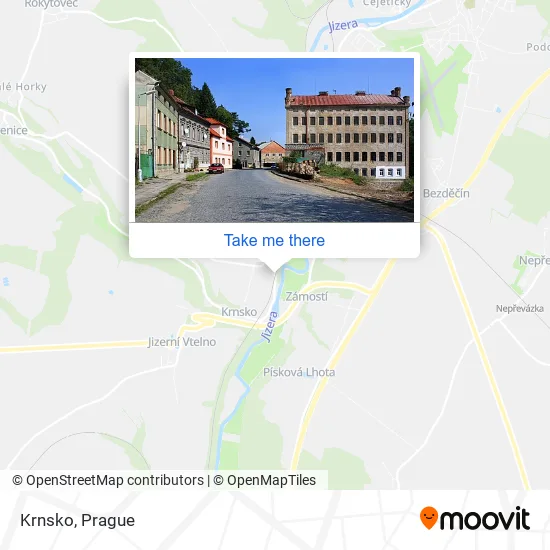 Карта Krnsko