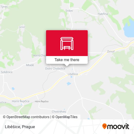 Карта Liběšice