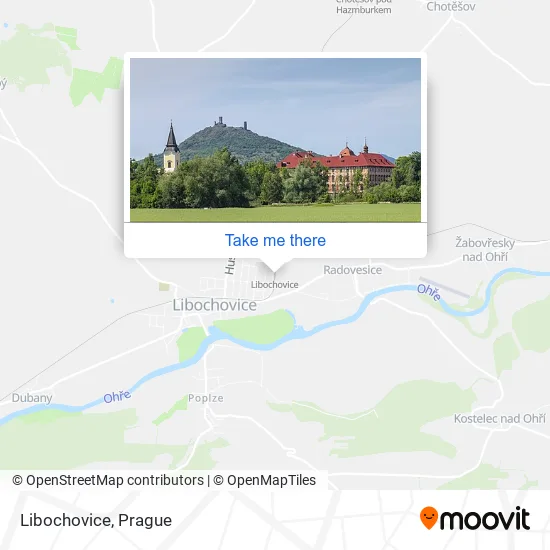 Карта Libochovice