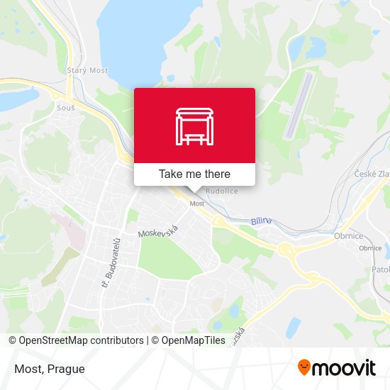 Карта Most