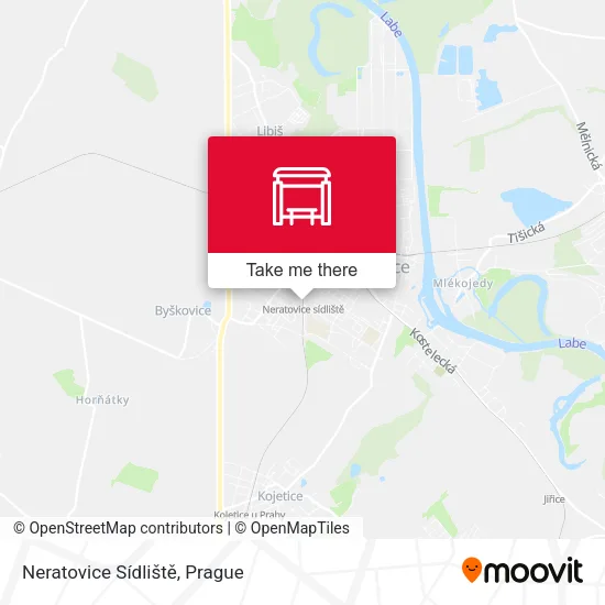 Карта Neratovice Sídliště