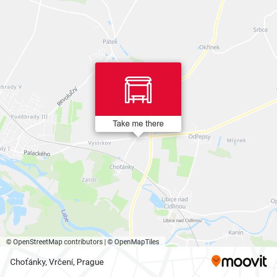 Choťánky, Vrčení map