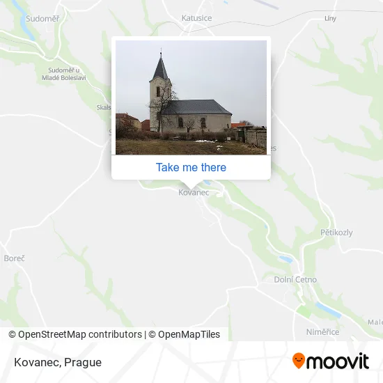 Карта Kovanec