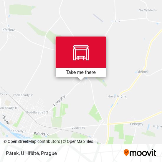 Pátek, U Hřiště map