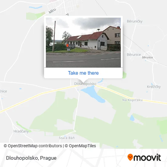 Карта Dlouhopolsko