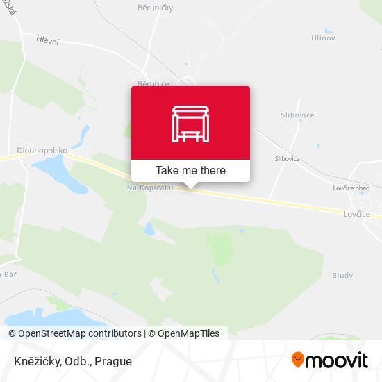 Kněžičky, Odb. map