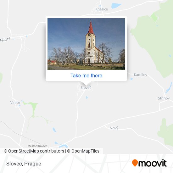 Карта Sloveč