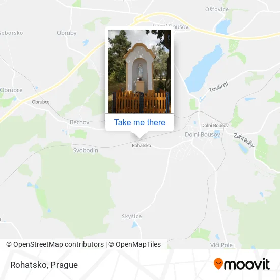 Карта Rohatsko