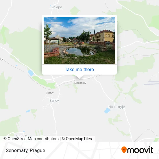 Карта Senomaty
