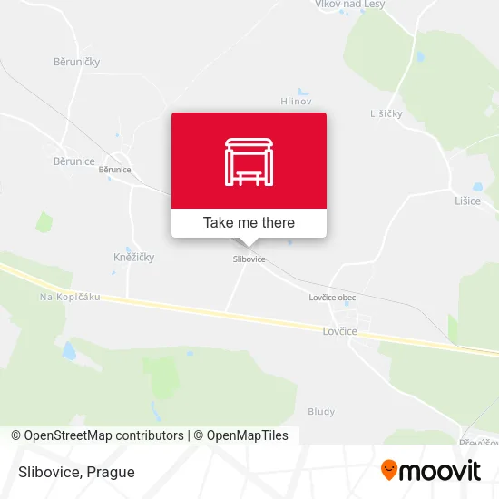 Карта Slibovice