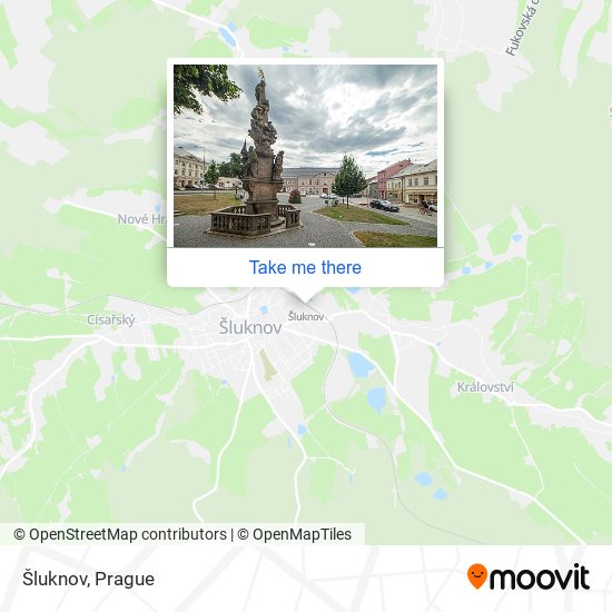 Карта Šluknov