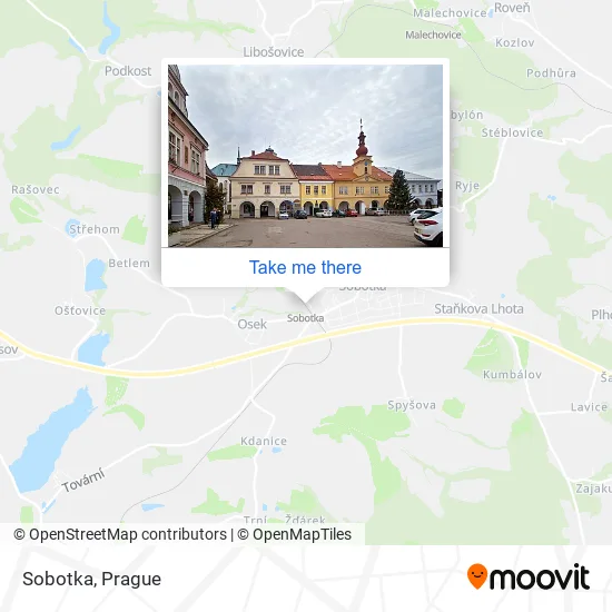 Карта Sobotka