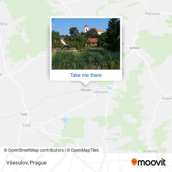 Карта Všesulov