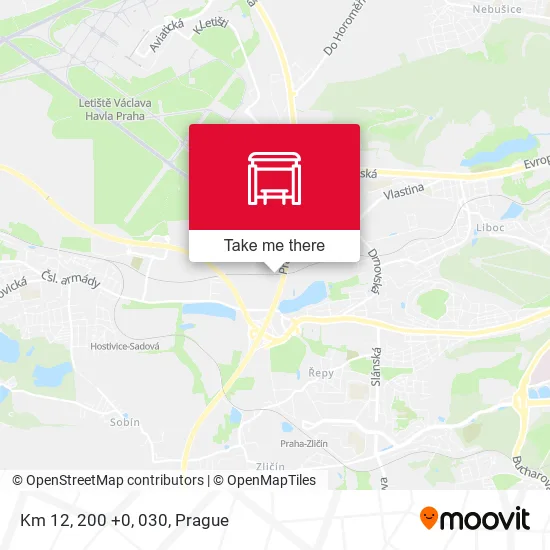 Карта Km 12, 200 +0, 030