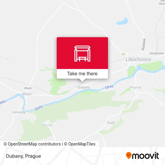 Карта Dubany