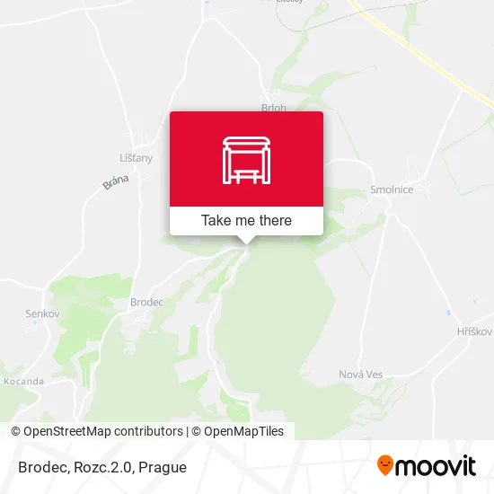 Карта Brodec, Rozc.2.0