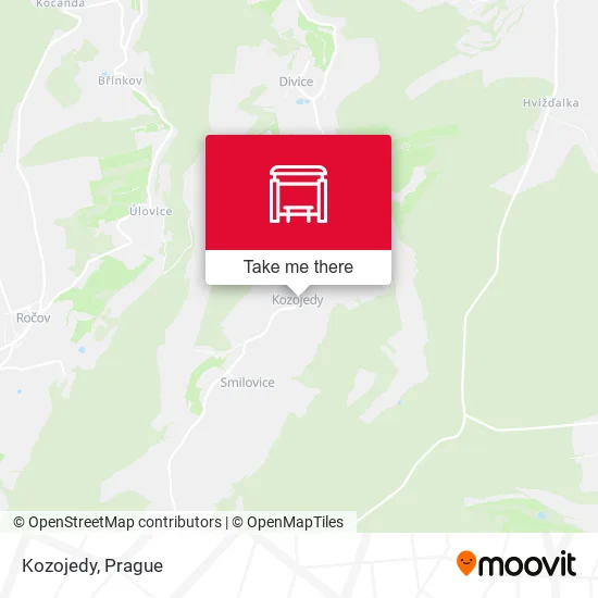 Карта Kozojedy