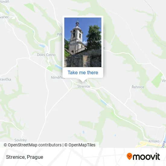 Карта Strenice