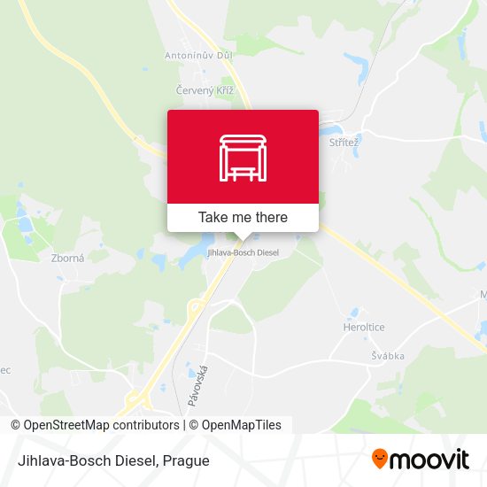 Карта Jihlava-Bosch Diesel
