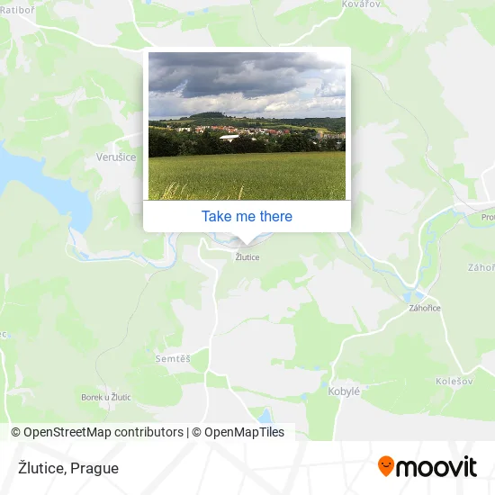 Карта Žlutice