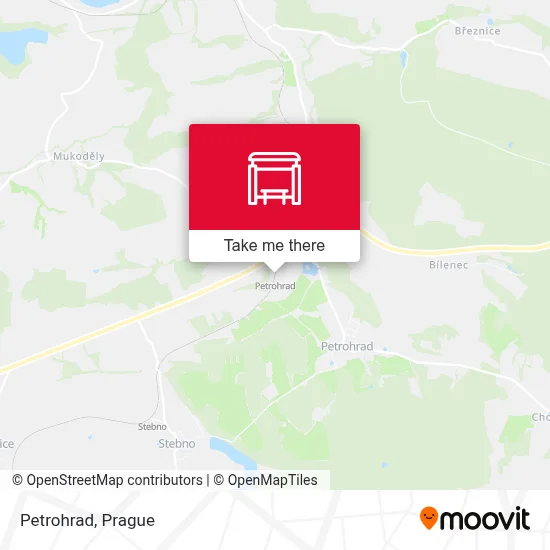 Petrohrad map