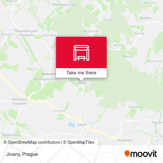 Карта Jivany